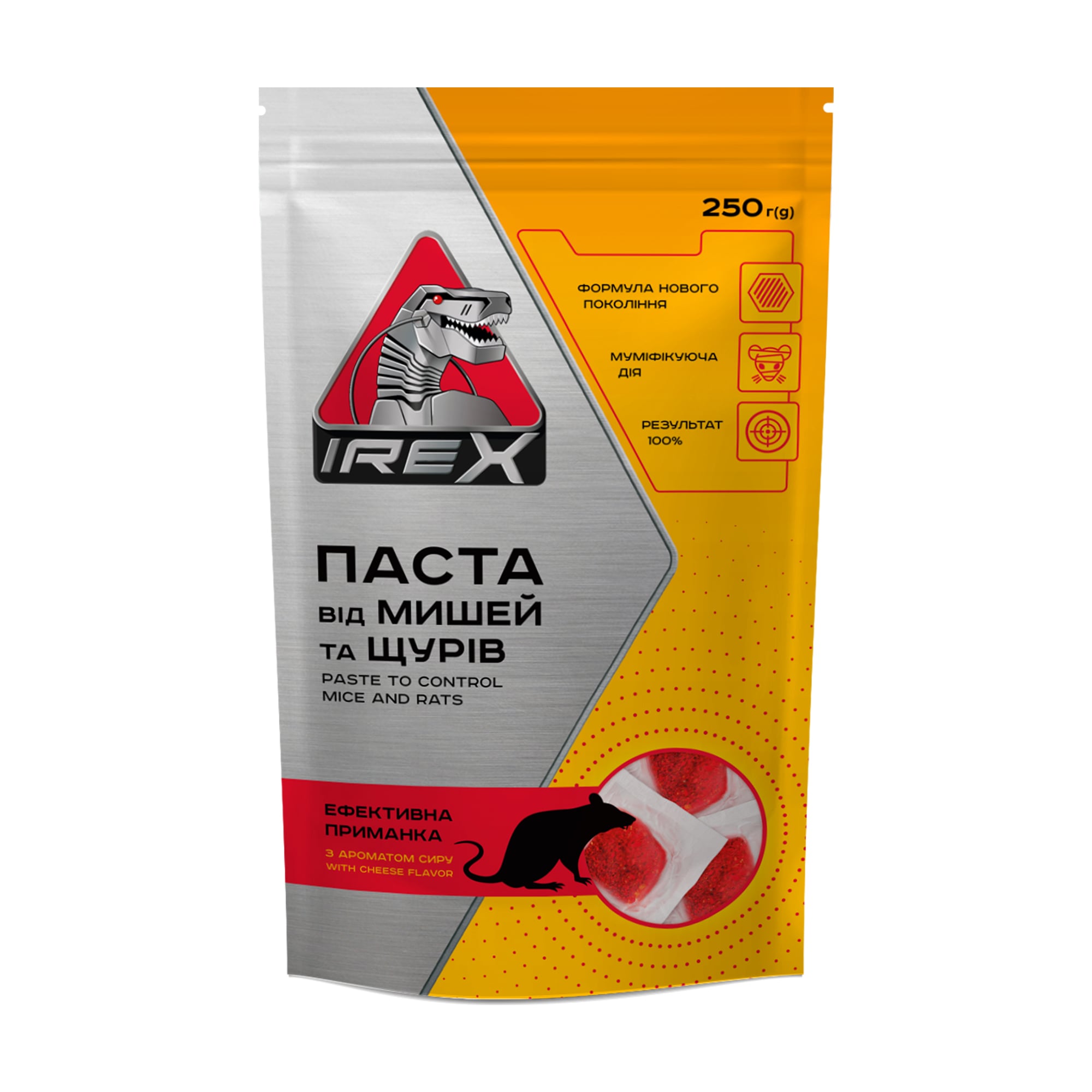 Паста Irex від мишей та щурів, 250 г